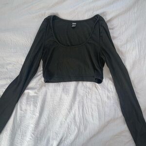 All black shein top